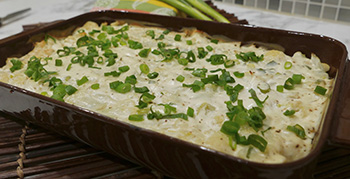 Cauliflower Goat Cheese Gratin