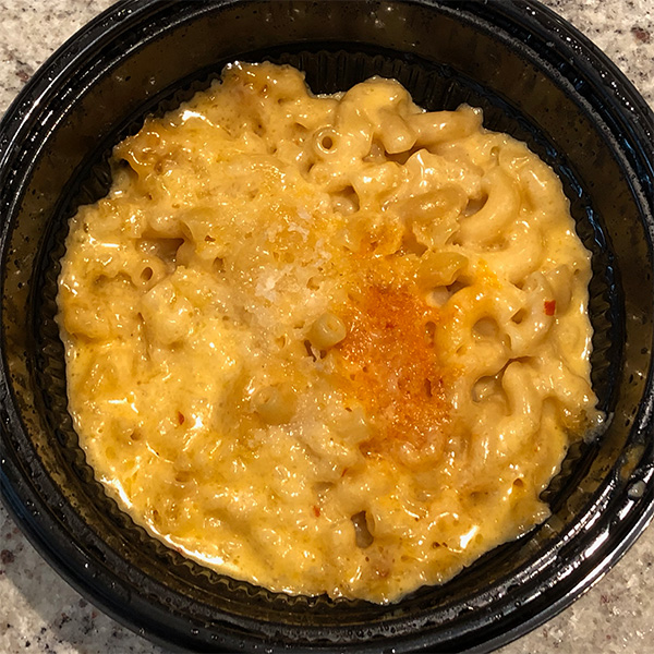 the Buffalo Mac n' Cheese from 8 Myles, after microwaving