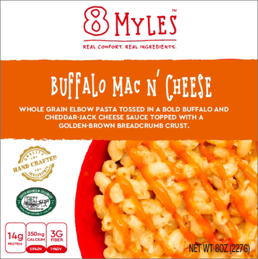 Dr. Gourmet reviews the Buffalo Mac n' Cheese from 8 Myles