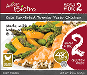 Artisan Bistro Kale Sun-Dried Tomato Pesto Chicken Reviewed by Dr. Gourmet