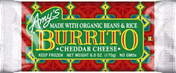 Amy's Bean & Cheese Burrito Review by Dr. Gourmet