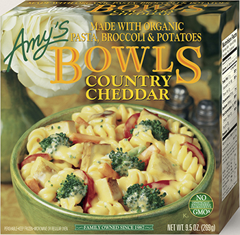 the Dr. Gourmet tasting panel reviews the Country Cheddar Bowl from Amy's