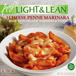 Dr. Gourmet Reviews Amy's Light & Lean 3 Cheese Penne Marinara