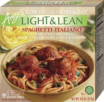 Dr. Gourmet reviews Amy's Light & Lean Spaghetti Italiano Bowl