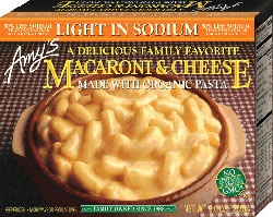 Dr. Gourmet reviews Light in Sodium Macaroni & Cheese from Amy's Kitchen