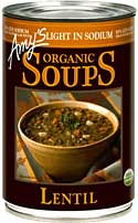 Amy's Low in Sodium Lentil Soup