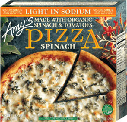 Dr. Gourmet Reviews Light in Sodium Spinach Pizza from Amy's Kitchen