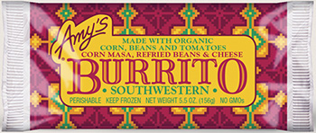 The Dr. Gourmet tasting panel reviews the Southwestern Burrito from Amy's Kitchen