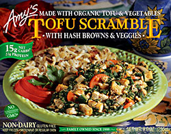 Dr. Gourmet Reviews the Tofu Scramble from Amy's Kitchen