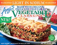 Light in Sodium Vegetable Lasagna