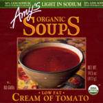 Amy's Organic Low Fat Cream of Tomato Soup