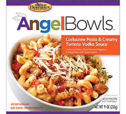 Dr. Gourmet reviews Angel Foods' Corkscrew Pasta & Creamy Tomato Vodka Sauce