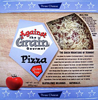 Against the Grain Three Cheese Pizza