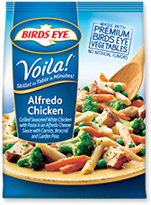 Dr. Gourmet reviews Alredo Chicken from Birds Eye's Voila! line of skillet meals