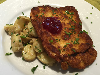 Chicken Schnitzel from BlueApron