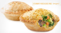 Boomerang's Handheld Aussie Pies: Curry Veggie