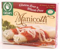 Caesar's Pasta Specialties Manicotti with Marinara Sauce