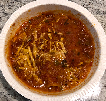 the Cuban Style Citrus Garlic Bowl from Trader Joe's, after cooking