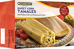 Dr. Gourmet reviews Sweet Corn Tamales from CedarLane Natural Foods