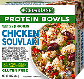 Timothy Harlan, MD, reviews the Chicken Souvlaki Protein Bowl from CedarLane