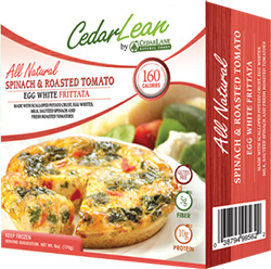 Dr. Gourmet reviews the Spinach & Roasted Tomato Egg White Frittata from CedarLane Natural Foods