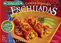 Cedarlane Garden Vegetable Enchiladas