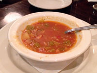 Daily Grill Manhattan Clam Chowder