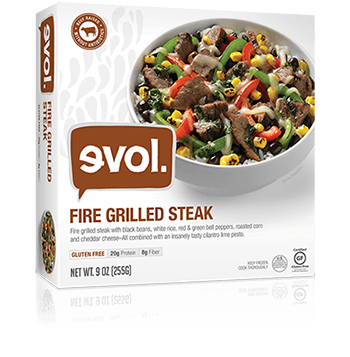 Dr. Gourmet revisits the Fire Grilled Steak bowl from evol Foods