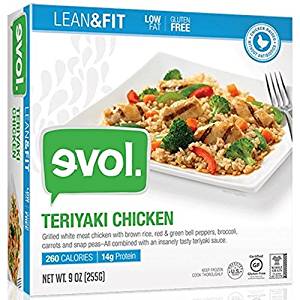 the Dr. Gourmet tasting panel reviews the Lean & Fit Teriyaki Chicken from evol Foods