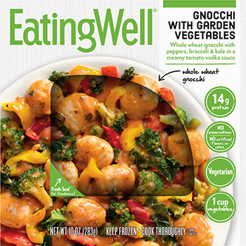 the Dr. Gourmet tasting panel reviews the Gnocchi with Garden Vegetables from EatingWell