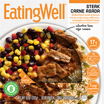 the Dr. Gourmet tasting panel reviews the Steak Carne Asada from EatingWell