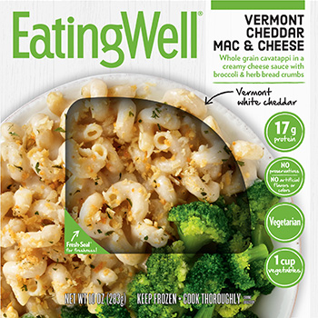 the Dr. Gourmet tasting panel reviews the Vermont Cheddar Mac & Cheese from EatingWell