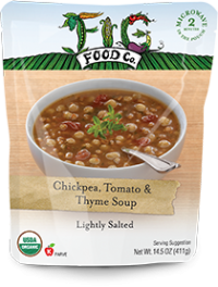 Dr. Gourmet Reviews Chickpea, Tomato & Thyme Soup from Fig Food Co..