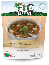 Nonna's Minestrone Soup by Fig Foods Review by Dr. Gourmet