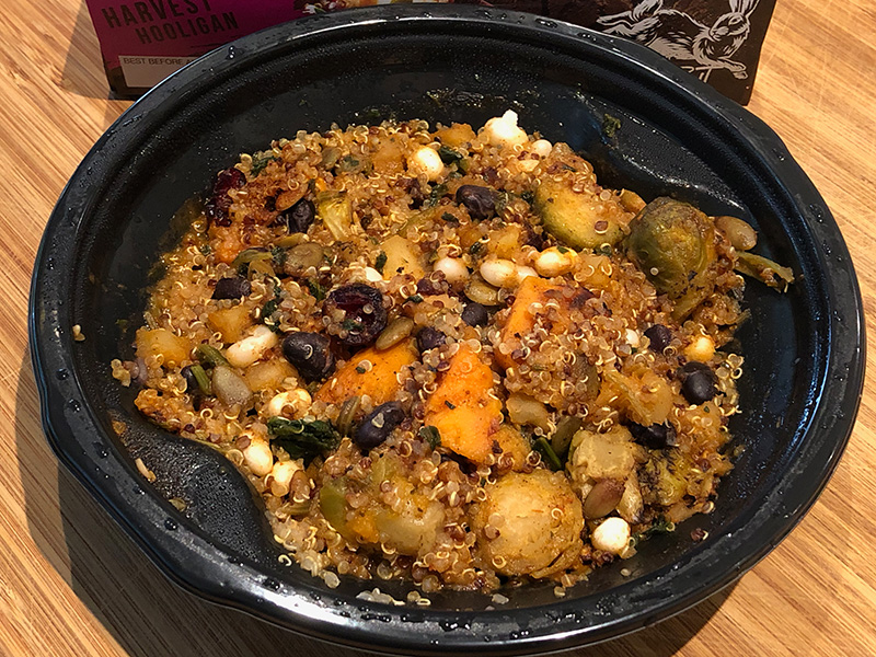 the Harvest Hooligan bowl from Fat Rabbit, after cooking