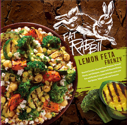 Dr. Gourmet's team reviews the Lemon Feta Frenzy from Fat Rabbit