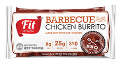 Dr. Gourmet reviews the Barbecue Seasoned chicken Burrito from Fit Wrapz