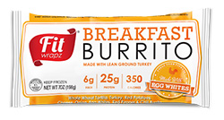 Dr. Gourmet reviews the Breakfast Burrito from Fit Wrapz