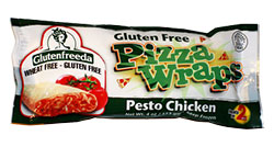 Glutenfreeda Pesto Chicken Pizza Wrap Review by Dr. Gourmet