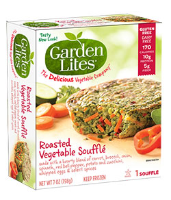 Dr. Gourmet reviews the Roasted Vegetable Souffle from Garden Lites