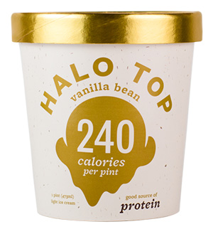 Dr. Gourmet reviews Vanilla Ice Cream from Halo Top Creamery