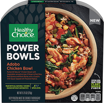 Dr. Gourmet reviews the Adobo Chicken Bowl from Healthy Choice's Power Bowls line