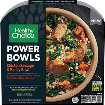 Dr. Gourmet reviews the Chicken Sausage & Barley Bowl from Healthy Choice's Power Bowls line.