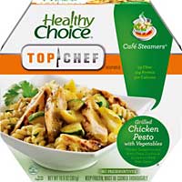 Healthy Choice Cafe Steamers Grilled Chicken Pesto with Vegetables