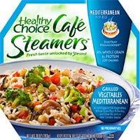 Healthy Choice Cafe Steamers: Grilled Vegetables Mediterranean