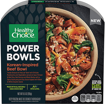 Dr. Gourmet reviews the Korean-Inspired Beef Power Bowl from Healthy Choice