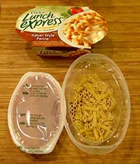 Healthy Choice Lunch Express Rotini & Zesty Marinara Review