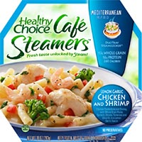 Healthy Choice Cafe Steamers: Lemon Garlic Chicken and Shrimp