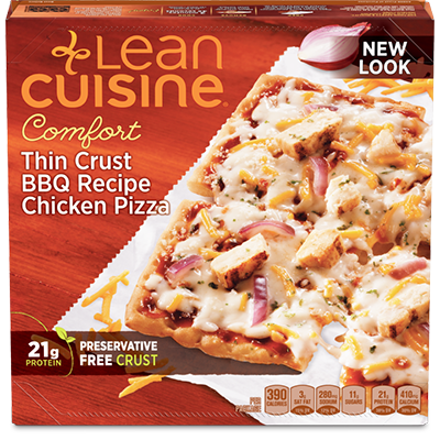 Dr. Gourmet reviews the Thin Crust BBQ Recipe Chicken Pizza from Lean Cuisine