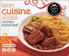 Ranchero Braised Beef from Lean Cuisine Reviewed by Dr. Gourmet